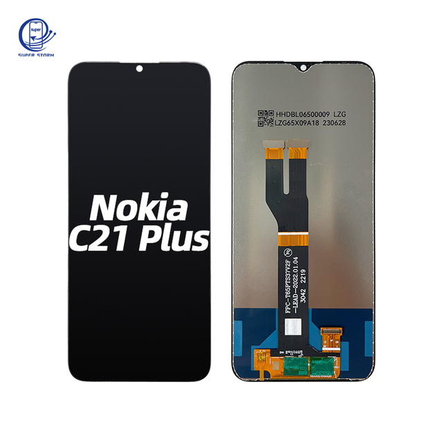 Original Mobile Phone LCDs Screen for Nokia LCD Display Touch Screen for Nokia C21 Plus