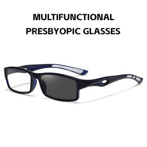 <span class=keywords><strong>Lunettes</strong></span> de lecture <span class=keywords><strong>progressives</strong></span> photochromiques pour hommes et femmes pour les personnes âgées <span class=keywords><strong>sport</strong></span> <span class=keywords><strong>lunettes</strong></span> de lecture multi-focus anti-bleues antidérapantes - Product Image 4
