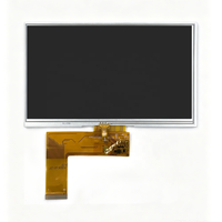 7 Zoll 800*480 40-Pin RGB 0,5mm Pitch Resistives Touch-Industrie-TFT-LCD-Anzeigemodul