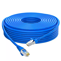 Cable de Extensión Ethernet LAN IDEALINK, Fabricado en China, 1m 3m 5m, RJ45 Cat6 UTP, Conductor de Aluminio Sólido de 8 Hilos