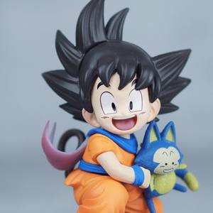 10 सेमी एनीमे आकृति ड्रैगन बॉल बचपन गोकू चरित्र मॉडल सजावटी एनीमे एक्शन आंकड़ा - Product Image 2