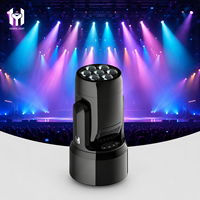 7x20W LED Mini Moving Head Zoom Wash Light Éclairage de Scène avec 6.8 ° -19.3 °   Contrôle DMX RDM Zoom pour événements DJ