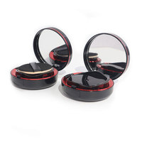 Luxe rond noir 13g boîte à coussin d'air fond de teint maquillage compact coussin d'air bb crème fond de teint étui