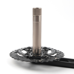 Juego de Bielas <span class=keywords><strong>para</strong></span> Bicicleta de Montaña SENICX, 170 mm, 104 BCD, Eje Aerodinámico Integrado Hueco, Forjado y Mecanizado, Plato de 36-26T - Product Image 5
