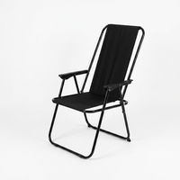 Chaise pliante OEM de haute qualité personnalisée pour le camping, le parc, la pêche, avec des cornes au bas, chaise de plage pliable, Silla De Playa