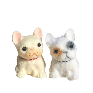 Boneka Bulldog Anak Anjing Lembut untuk Merileksasi dan Mengurangi Stres, Mainan Penghilang Stres, Hadiah Anak-Anak, Mainan Anak Anjing Lembut yang Dapat Diremas - Product Image 1