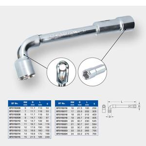 BRILLIANT TOOLS - BT015018 Clé à douille double offset - EAN 4042146862117 CLÉS À DOUILLE ANGLED - Product Image 2