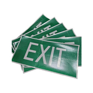 Señal de Salida Flexible Reflectante Tipo Panal, Señales de Tráfico, Seguridad de Emergencia - Product Image 2