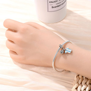 Breloques originales plaquées argent, série sport, breloques <span class=keywords><strong>pour</strong></span> <span class=keywords><strong>bracelet</strong></span>, football, badminton, volley-ball, pendentif DIY, compatibles avec les bracelets <span class=keywords><strong>Pandora</strong></span> - Product Image 6