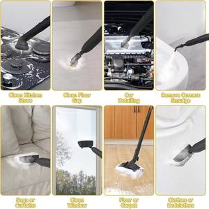 Limpiadora a Vapor de Alta Presión con Cepillo Giratorio de 360°, Calentamiento Rápido en 8 Minutos, Vaporizador con Recipiente para Pisos de Madera, Alfombras y Juntas - Product Image 3