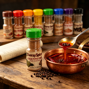 Kit de Condimento Chino Auténtico, 8 Botellas, Mezcla <span class=keywords><strong>para</strong></span> Guisar con Pimienta de Sichuan, Chile en Polvo, Especias, Compra al por Mayor, Exportación de Especias y Hierbas - Product Image 1
