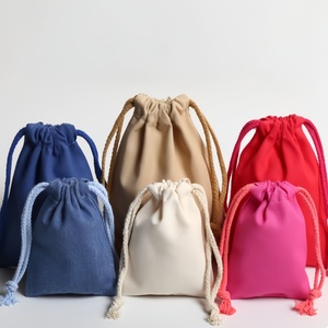 Sacs en tissu de coton durables et écologiques personnalisés, sacs de rangement en toile, sacs publicitaires, sacs d'emballage cadeau, sacs de jeu culturels - Product Image 6