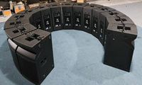 Amplificateur de haut-parleurs 2 voies série DP 400+150W pour haut-parleurs actifs professionnels de 12 à 15 pouces avec processeur audio intégré et puce DSP