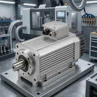 Moteur de broche haute performance, moteur AC 250 kW 2000 tr/min, moteur de machine industrielle