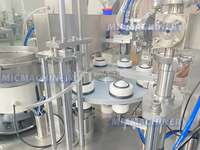 Machine automatique de remplissage et de bouchage de seringues en verre pour seringues préremplies sous vide, ligne de conditionnement de gel acide
