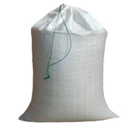 Sacs de sable robustes avec cordes d'attache Sacs de sable vides en polypropylène tissé pour le contrôle des inondations avec 1600 heures de protection UV