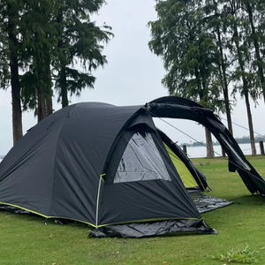 <span class=keywords><strong>Tente</strong></span> de camping à une chambre et une pièce <span class=keywords><strong>Tente</strong></span> de camping pour trekking à double couche, épaissie et résistante à la pluie, pliable et portable - Product Image 3