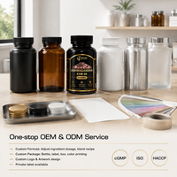 Capsules d'Ashwagandha KSM-66 de marque exclusive OEM/ODM, 5000 mg, complément alimentaire à base de plantes, favorisant l'énergie et l'immunité