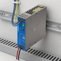 Alimentation électrique anti-explosion Mornsun LIMF120-23B48 48V 2.5A 120W ATEX IECEx LED sur rail DIN AC-DC 85-277V 94.5% Haute Efficacité
