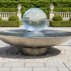 <span class=keywords><strong>Fontaine</strong></span> à boule acrylique en gros pour extérieur, décoration de jardin, élément aquatique sphérique pour importateurs, distributeurs et grossistes - Product Image 3
