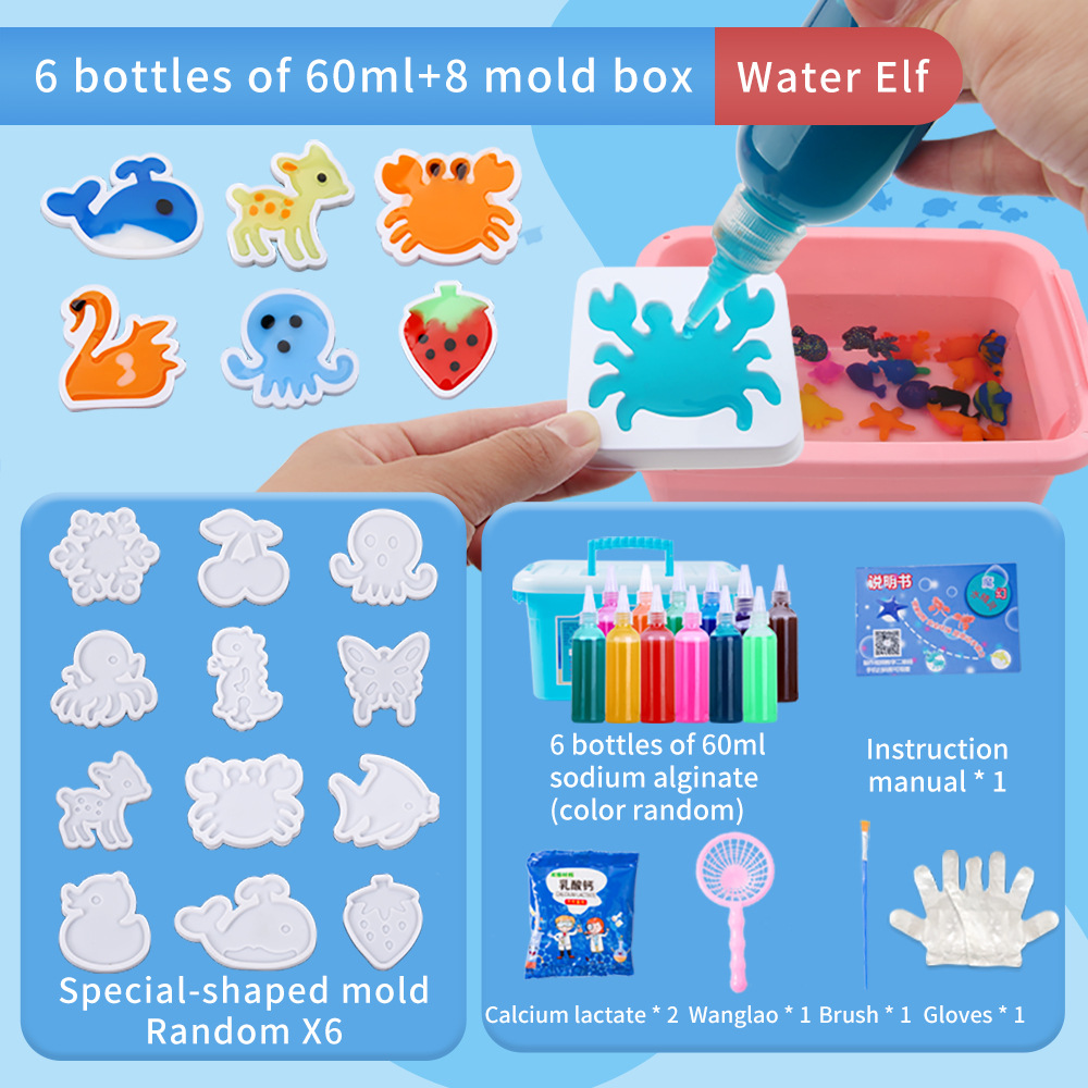 Eau sprite 6 bouteilles 8 moules [60ml]]