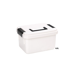 4.6L Logo personnalisé 2 niveaux Organisateur de rangement de médicaments ménagers Boîte de rangement de premiers soins en plastique - Product Image 1