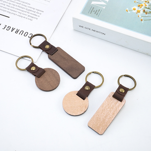 <span class=keywords><strong>Portachiavi</strong></span> in Legno Personalizzati con Logo Laser per Incisione Nome, Regalo Promozionale - Product Image 5