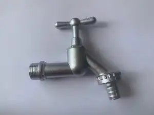 1/2 3/4 Inch Garden Mixer Taps Zinc Bibcock With Plastic Handle