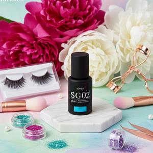 ISO9001:2015 Certified <b>Latex</b> Free Waterproof Quick Drying Liquid Eyelash <b>Glue</b> Offers 6 Weeks Retention-Customized Service - Product Image 1