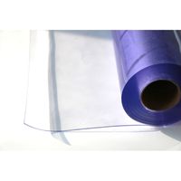 Rouleau de film en pvc transparent, feuille plastique souple et Flexible, 1 mètre