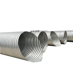 Tubería <span class=keywords><strong>de</strong></span> Alcantarilla <span class=keywords><strong>de</strong></span> <span class=keywords><strong>Acero</strong></span> al Carbono Corrugado Galvanizado por Inmersión en Caliente para <span class=keywords><strong>Alcantarillas</strong></span> y Puentes - Product Image 4