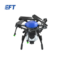 Drone pulvérisateur agricole professionnel EFT E610M 10L, châssis léger, longue autonomie, 6 axes, pour fabricants