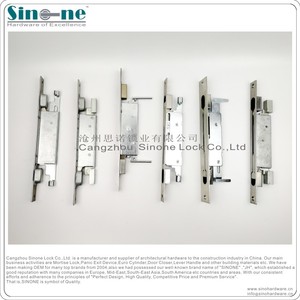 Loquet à levier en acier inoxydable 304, moulage solide, boulon allongé, double action pour <span class=keywords><strong>porte</strong></span> métallique coupe-feu, qualité allemande, OEM pour <span class=keywords><strong>Hormann</strong></span> - Product Image 2