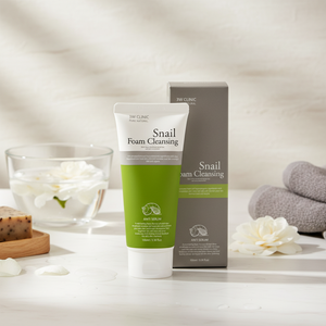 Cosmétique coréen 3W CLINIC SNAIL GEL CLEANSING Nettoyant visage Démaquillant Soin des pores Anti-rides 100ml K-beauty - Product Image 3