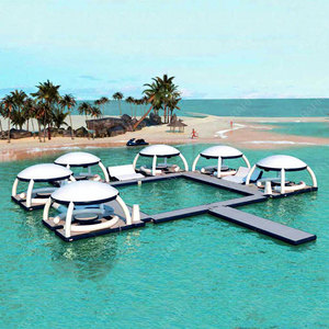 Plataforma <span class=keywords><strong>Flotante</strong></span> Inflable para Embarcaciones, Cama <span class=keywords><strong>Flotante</strong></span> para Agua, Ideal para Botes <span class=keywords><strong>de</strong></span> Remo y Botes <span class=keywords><strong>de</strong></span> Pedales - Product Image 1