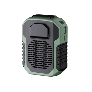 6000mAh batteria Air Cooler Mini portatile ricaricabile senza lama in vita appeso ventilatore da collo con Power Bank per telefono cellulare