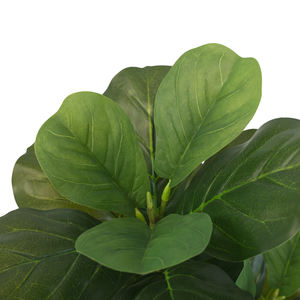 Arbre ficus lyrata artificiel <span class=keywords><strong>en</strong></span> pot, plante artificielle écologique <span class=keywords><strong>en</strong></span> PEVA, décoration intérieure et extérieure, <span class=keywords><strong>jardin</strong></span>, résistant aux UV, fête - Product Image 3