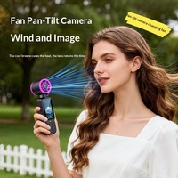 Caméra de poche LK-035 pour vlog, mini ventilateur, caméra d'action 4K HD, anti-vibrations, WiFi, caméra vidéo numérique pour l'enregistrement en extérieur et les voyages