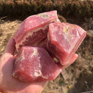 Đá thô Rhodochrosite hồng tự nhiên, mẫu khoáng vật, tinh thể thô, thạch anh thô, trị liệu, khuyến mãi nóng - Product Image 5