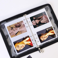 Carnet d'agenda mignon A5 A6 pour l'école, organisateur de cartes photo DIY, avec anneaux métalliques en O – Idéal comme cadeau