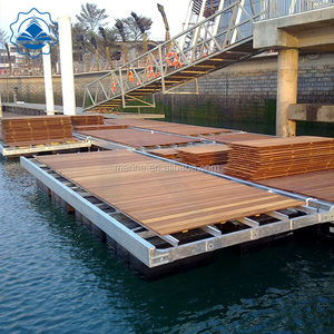 Memancing Mengambang Aluminium Floating Boat Mooring Platform Kolam Renang Pelampung - Product Image 2