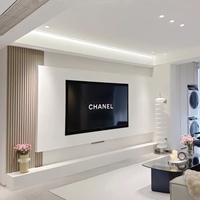 Meubles de salon de haute qualité, supports TV en bois MDF personnalisés, design moderne et luxueux, meubles de salon