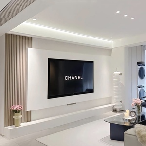 Mobile <span class=keywords><strong>TV</strong></span> di Alta Qualità su Misura, Design Moderno e Lussuoso in MDF, Arredamento per <span class=keywords><strong>Soggiorno</strong></span> - Product Image 3