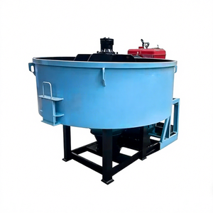 Nuovo Miscelatore per Calcestruzzo Portatile da 800L con Bocca Piatta Verticale, <span class=keywords><strong>Motore</strong></span> Diesel Elettrico ad Alta Potenza per Edilizia - Product Image 1