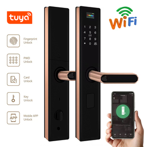 Nhà an ninh wifi tuya App thông minh vân tay ổ khóa kỹ thuật số thông minh điện thông minh khóa cửa cho hệ thống nhà của bạn - Product Image 2
