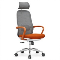 Ergonomic Mesh Office Chair Swivel Desk Seat Breathable High Back Computer Chair for Home Office