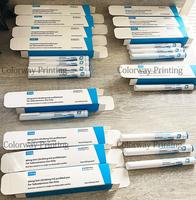 Boîtes d'emballage personnalisées pour stylos à peptides de 3 ml, soins de la peau, pré-remplies, pour stylos à peptides de 3 ml et 10 ml et boîtes de cartouches