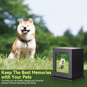 Wholesale Wholesale Wooden Pet <b>Urn</b> for <b>Cats</b> & Dogs Small Coffin Animal Funeral Supplies Wood - Product Image 2