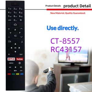 <span class=keywords><strong>Télécommande</strong></span> de remplacement pour téléviseur CT-8556/8555/8557 avec codes RC43161 et RC43157, compatible avec certains modèles <span class=keywords><strong>Toshiba</strong></span> - Product Image 4