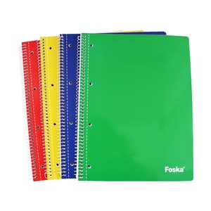 Foska classica copertina <span class=keywords><strong>in</strong></span> cartone rigido 70 fogli 3 fori A4 a spirale Notebook da ufficio note di scrittura semplici libri da latte - Product Image 1